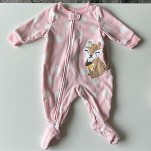3/$15 Carter’s fleece footie